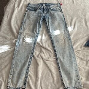 True Religion Light Blue Slim Men Jeans